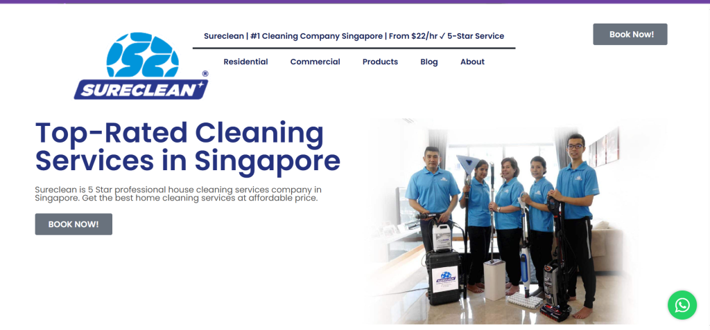 Sureclean Carpet Cleaning Company Singapore
