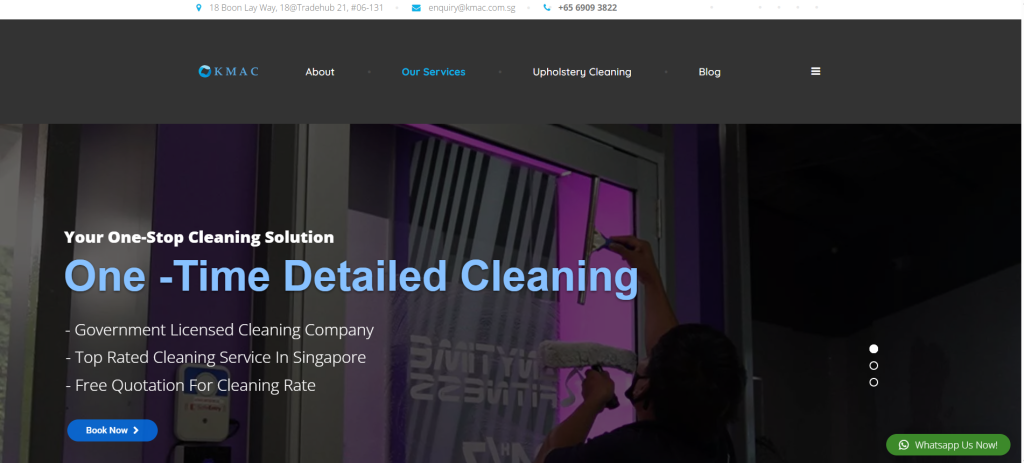 Kmac International Carpet Cleaning Company Singapore