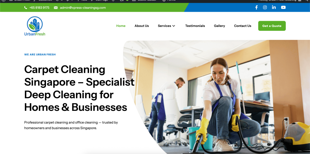 Urban Fresh Office Cleaning Company