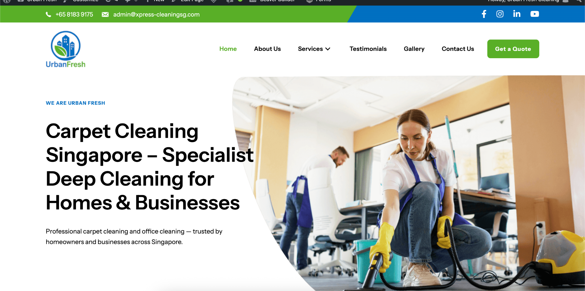 Janitorial Ranks Top 5 Best Office Cleaning Companies in Singapore (2026) - Urban Fresh