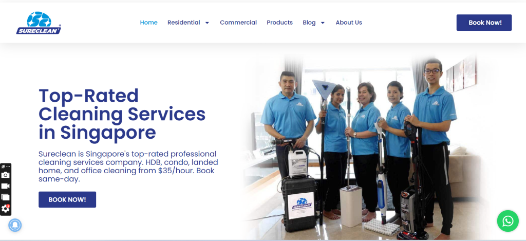 Sureclean Singapore Carpet Deep Cleaning