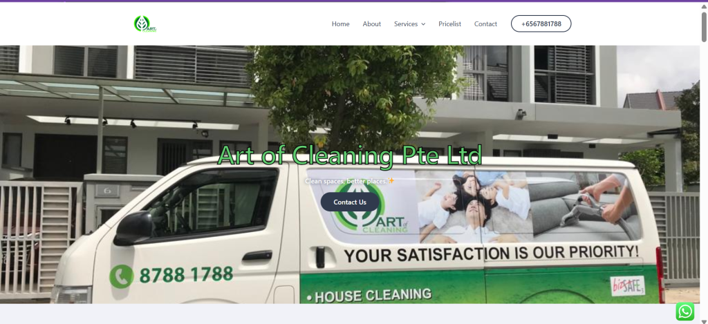 Art of Cleanign Pte Ltd Carpet Deep Cleaning